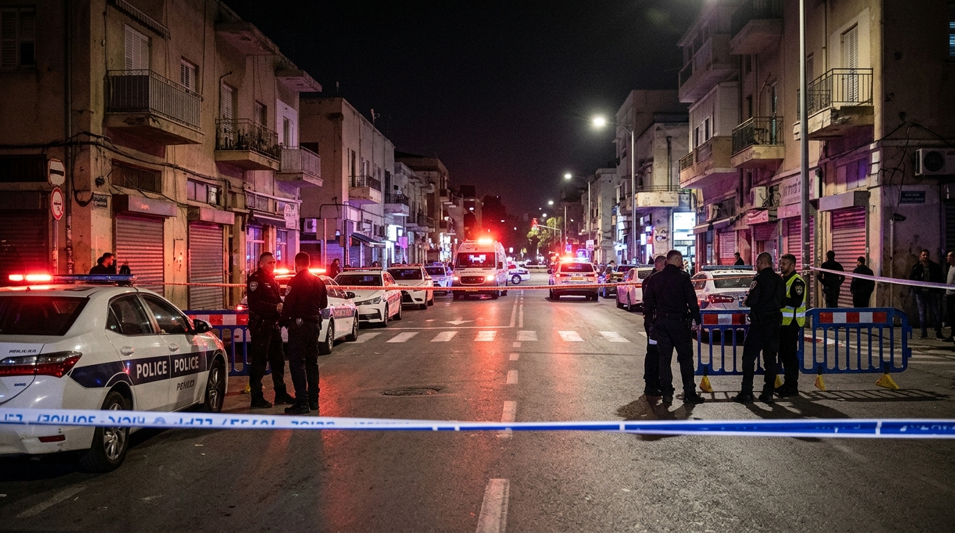 שוטר ירה לעבר רכב שניסה לדרוס אותו בדרום תל אביב