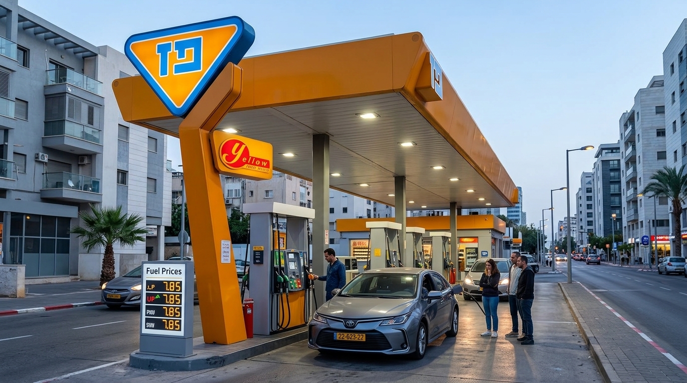 מחיר הדלק מטפס: 8.25 שקל לליטר בשירות עצמי