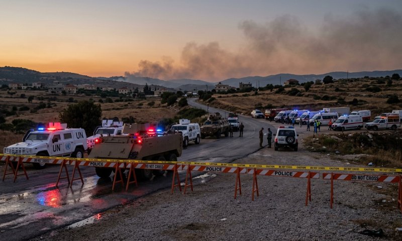 צה"ל: שני כטב"מים התפוצצו בסמוך לכוחות בדרום לבנון ובגבול