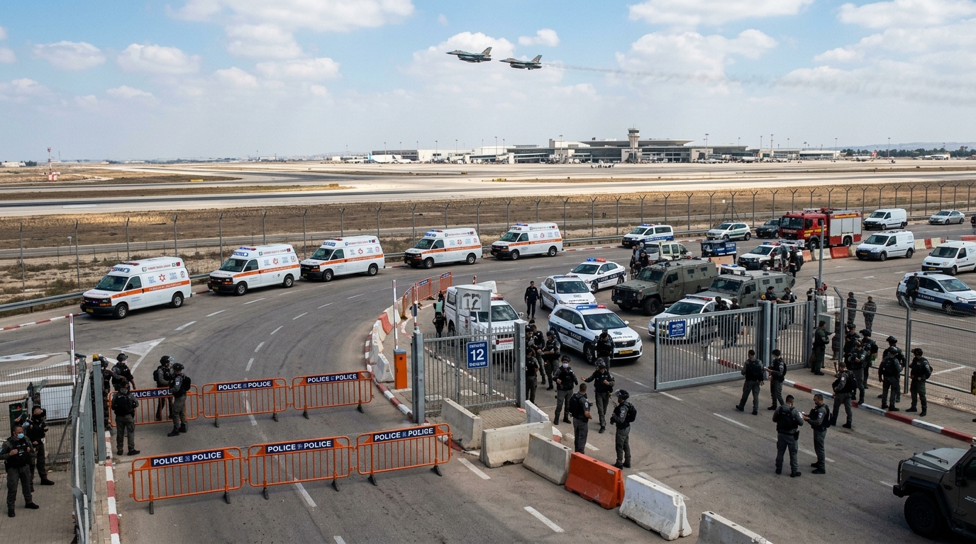 טייס לחץ בטעות על כפתור חטיפה: מטוסי קרב הוזנקו למטוס שהיה בדרכו לנתב"ג