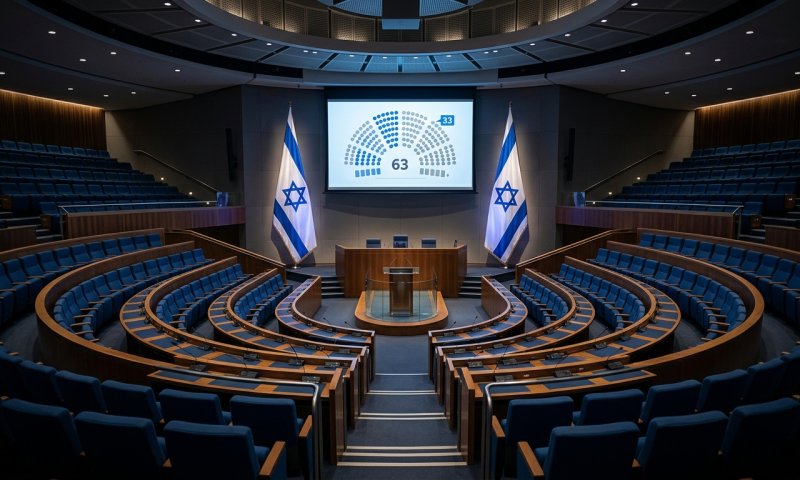 סקר: הליכוד נשאר על 33, גוש הימין יציב על 63 - ונתניהו מוביל ב-53%