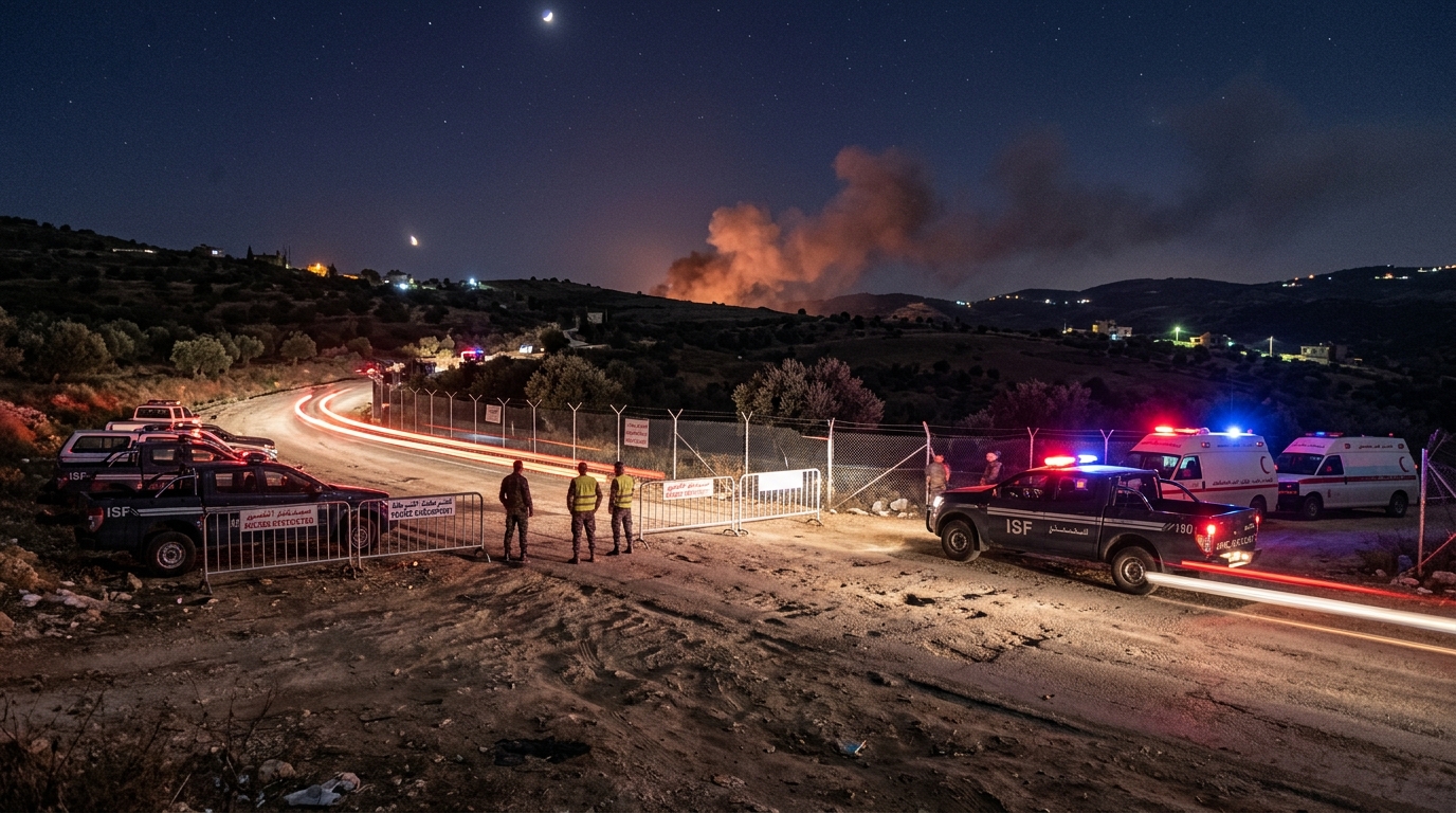 צה"ל מפוצץ בתים בדרום לבנון ומקים מחסומים לאורך הקו הצהוב