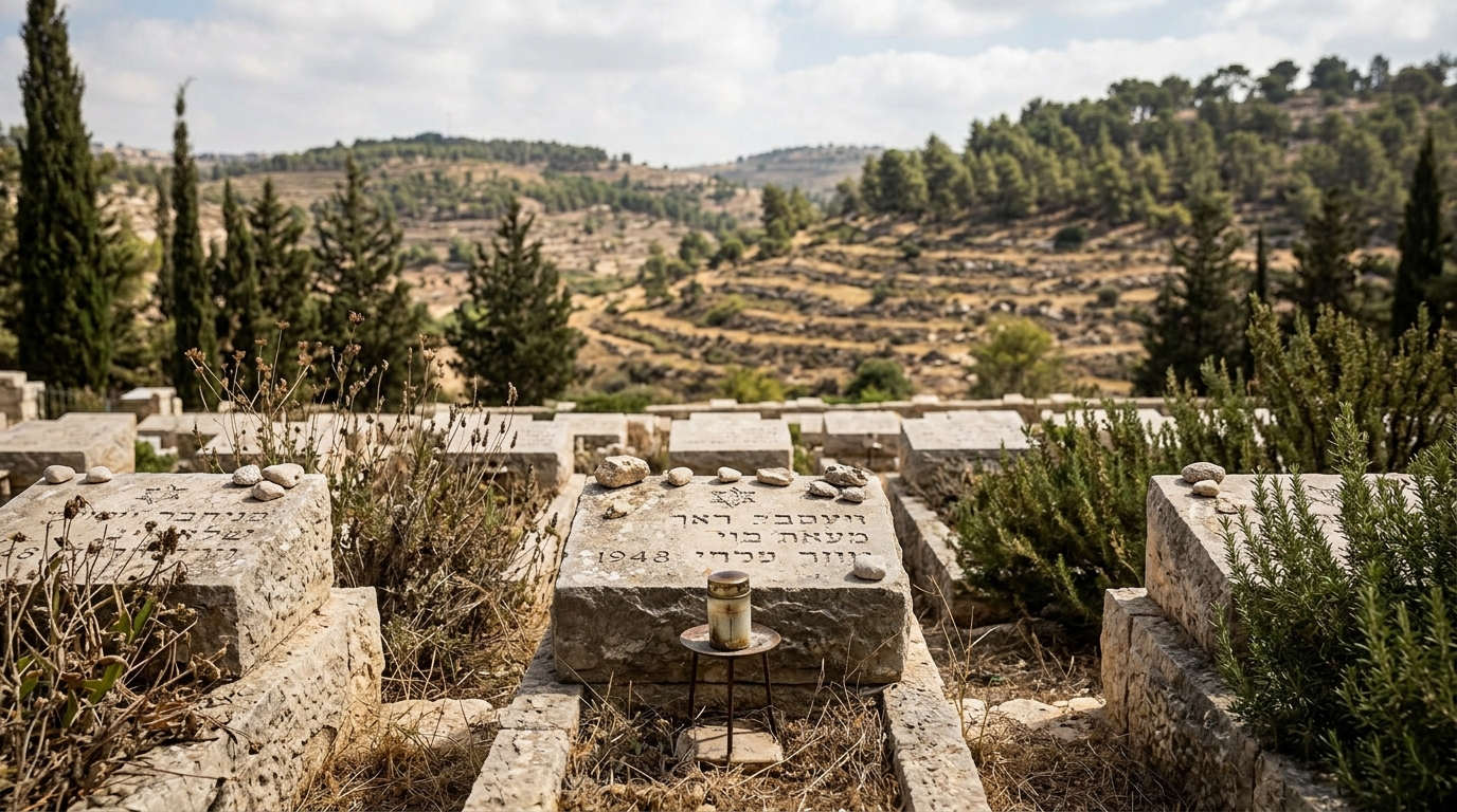 78 שנה אחרי מלחמת העצמאות: אותר קברו של חייל שנפל בשיירת מבצע הראל