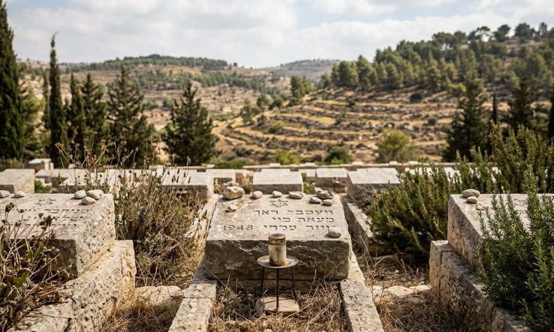 78 שנה אחרי מלחמת העצמאות: אותר קברו של חייל שנפל בשיירת מבצע הראל
