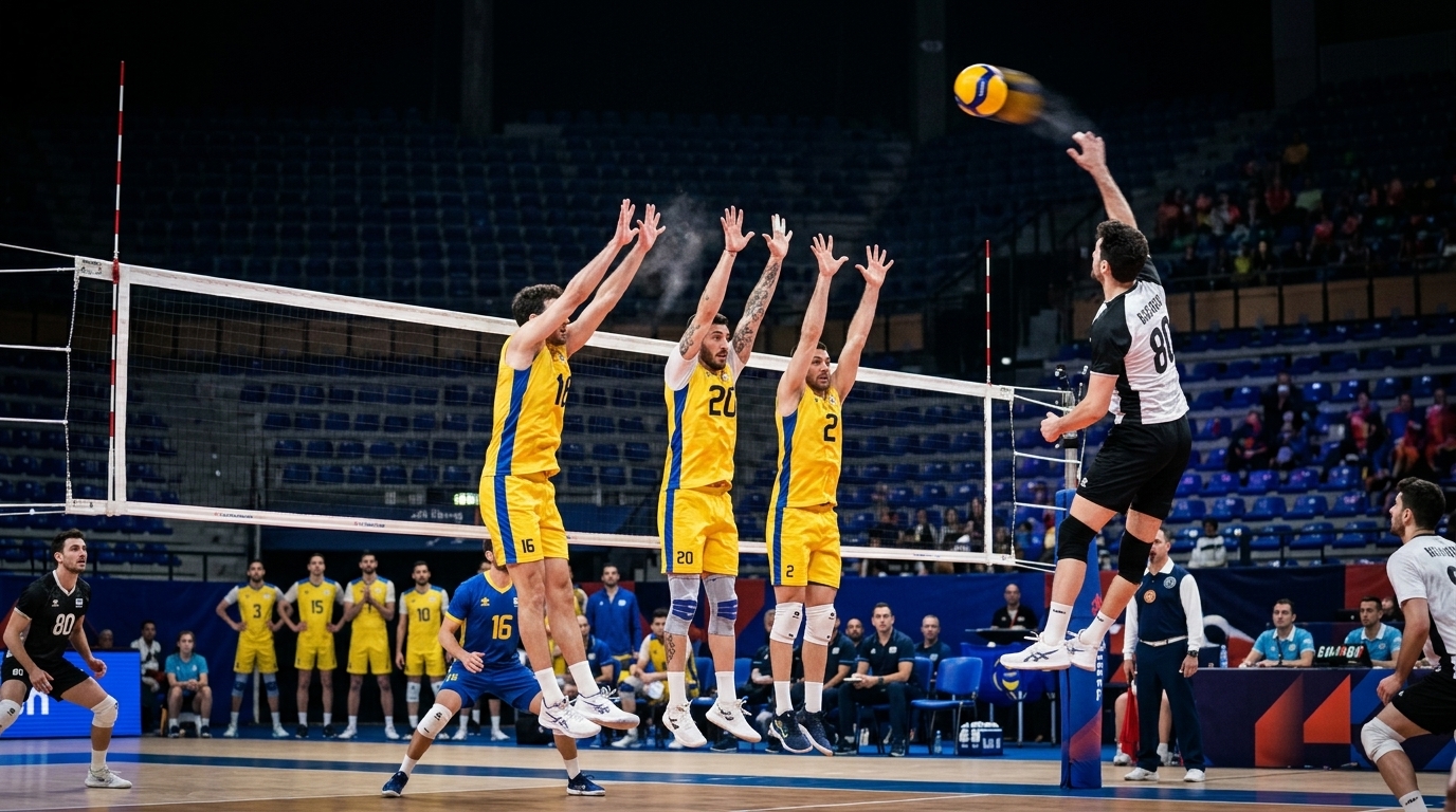 נבחרת ישראל בכדורעף גברה 3:0 על צפון מקדוניה - וצמודה להיסטוריה