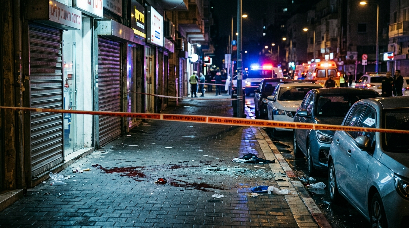 קטטה אלימה בתל אביב: שבעה גברים נפצעו