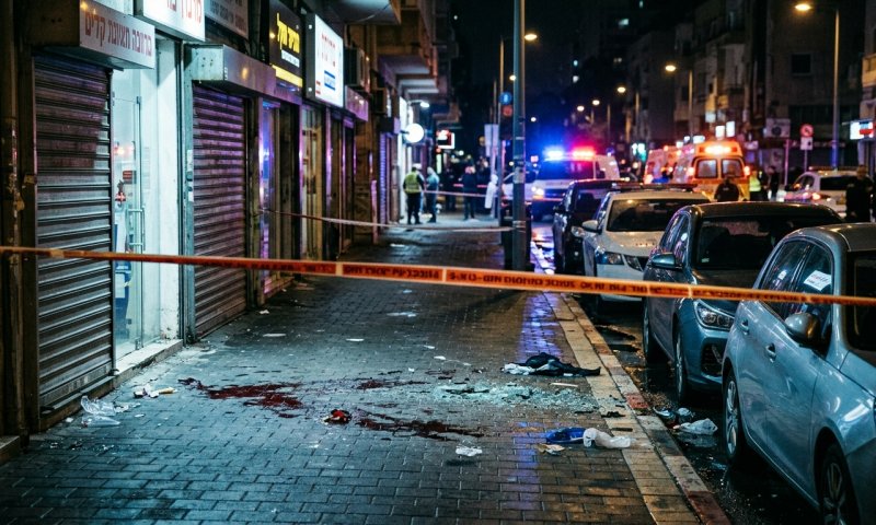 קטטה אלימה בתל אביב: שבעה גברים נפצעו