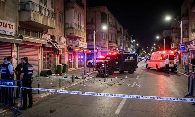 רימון רסס הושלך בדרום תל אביב - נזק לרכוש, אין נפגעים