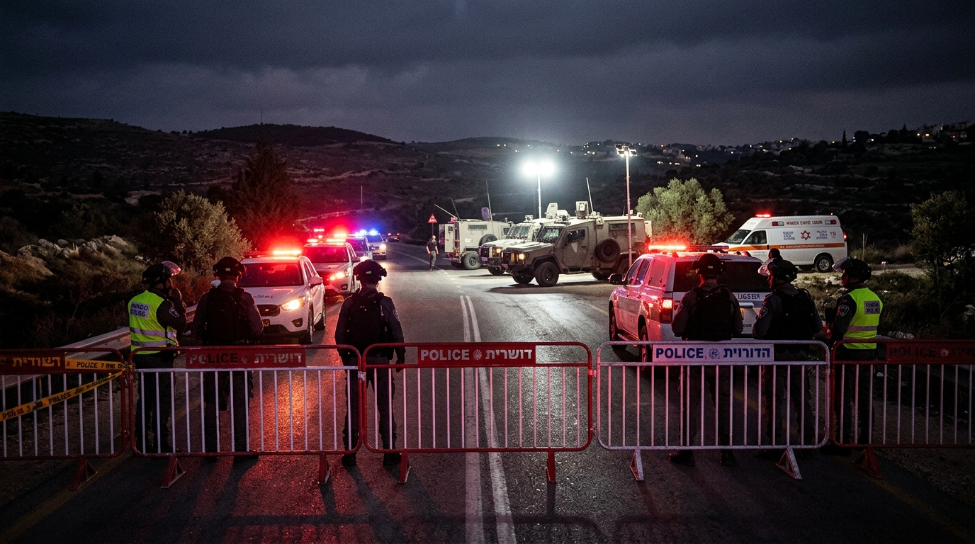 מארב ליד קריית ארבע: רבש"ץ נפצע בראשו בתקיפה