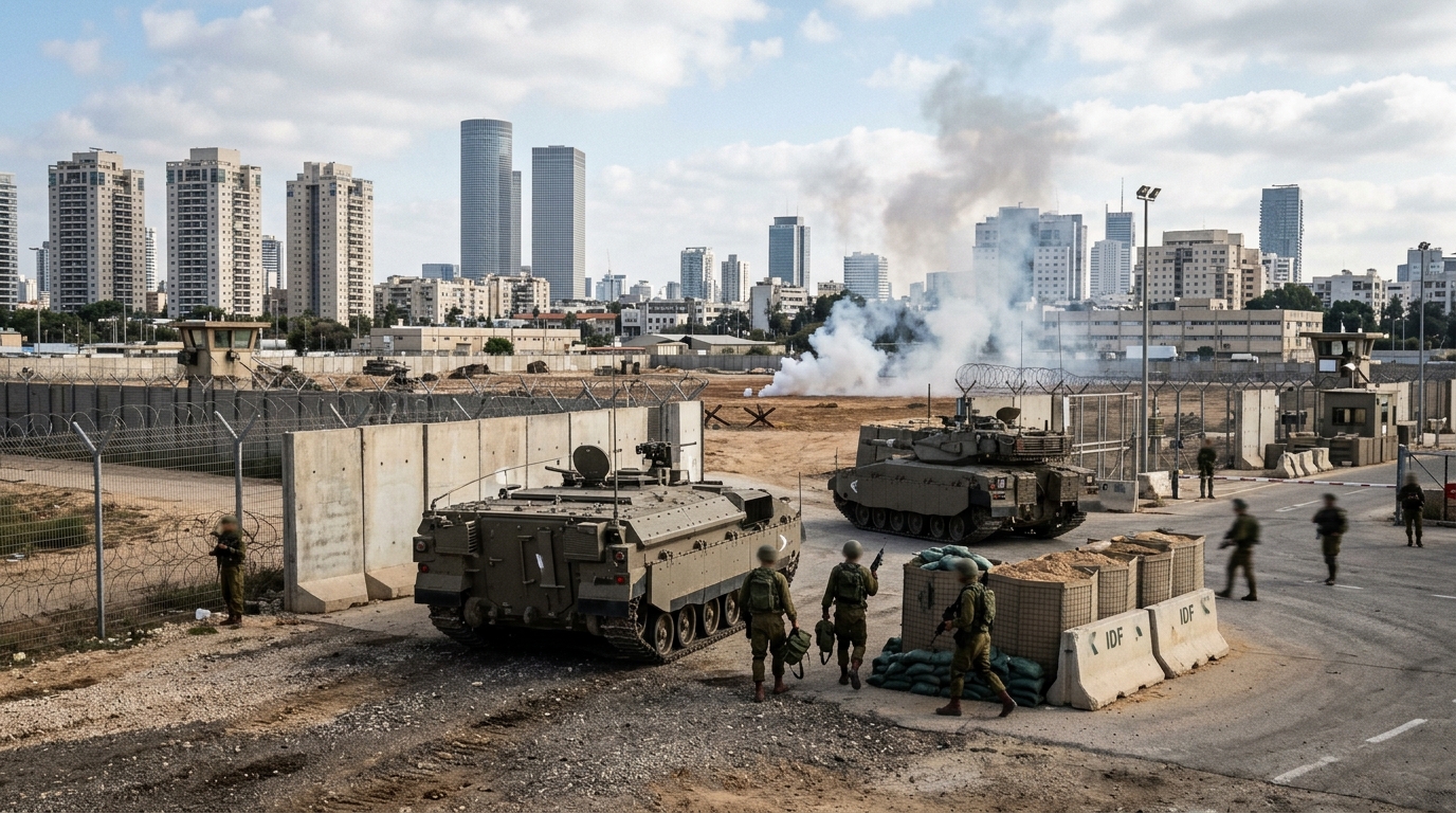 צה"ל מקיים תרגיל צבאי בבסיס המטה הכללי בתל אביב