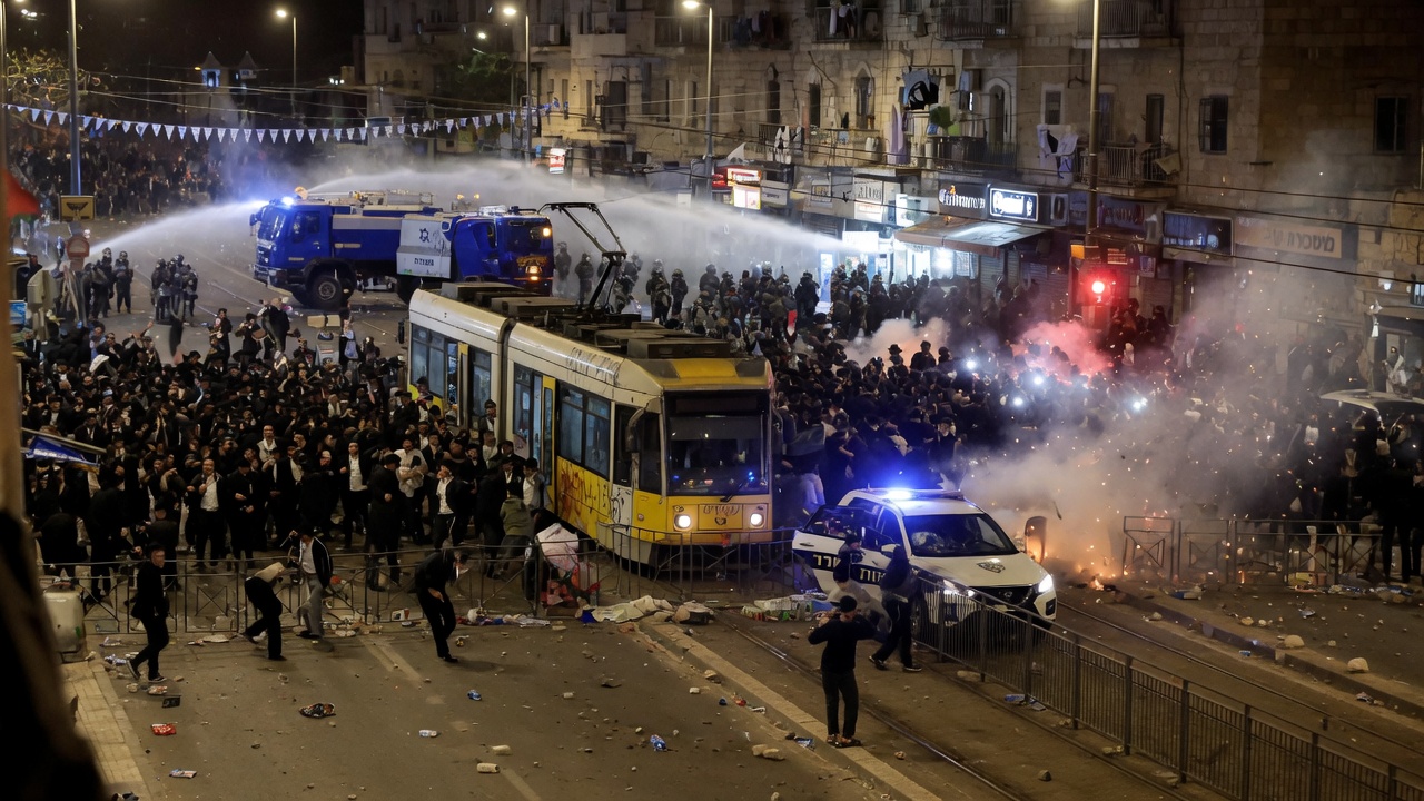 מהומות בהילולה בירושלים: חמישה נעצרו