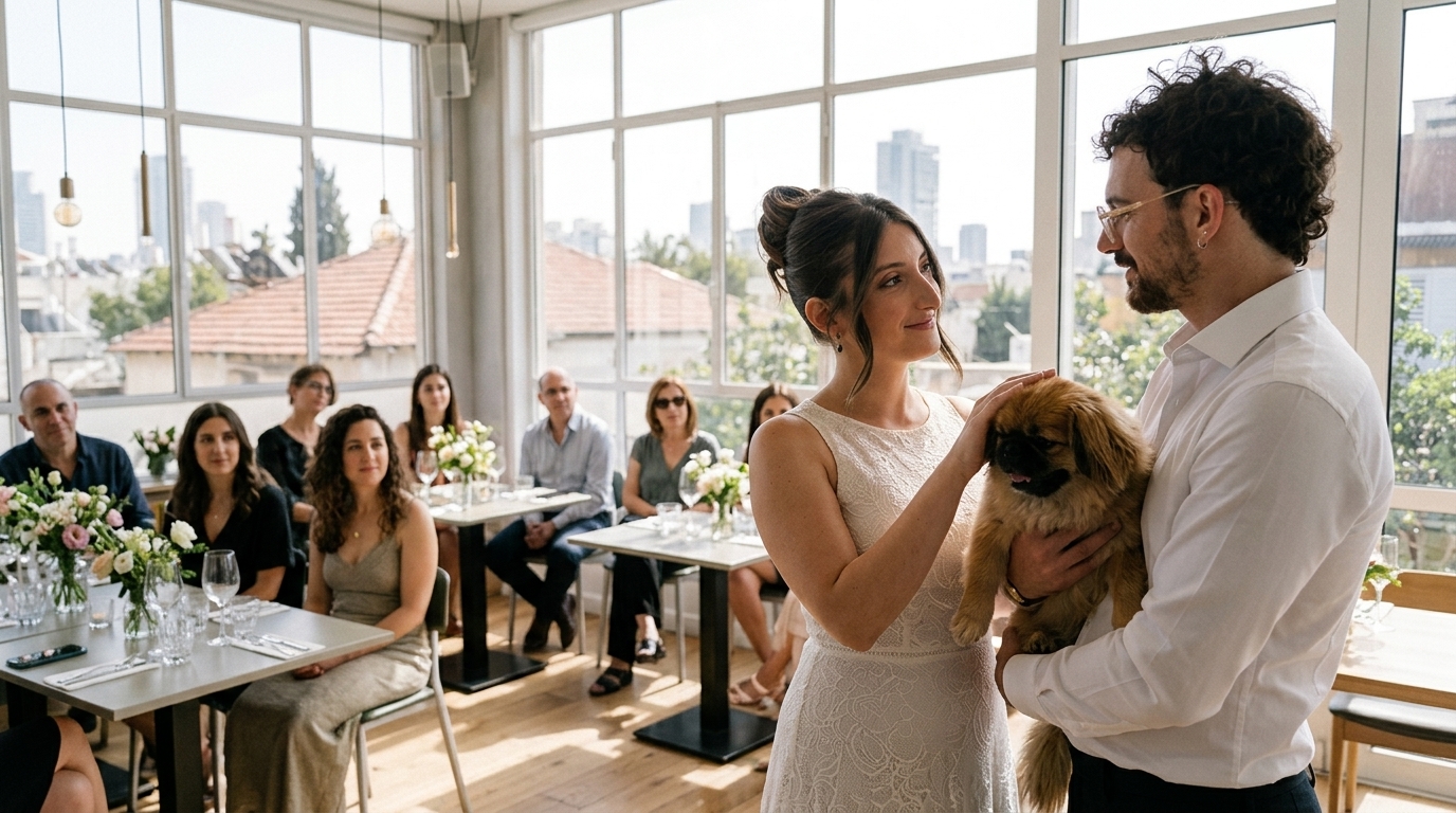 השחקנית אלונה סער התחתנה: 300 אורחים ואף פוליטיקאי