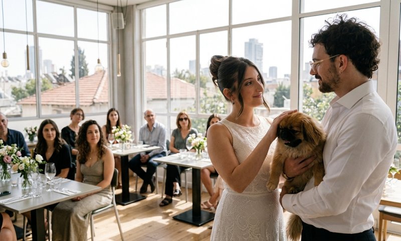 השחקנית אלונה סער התחתנה: 300 אורחים ואף פוליטיקאי