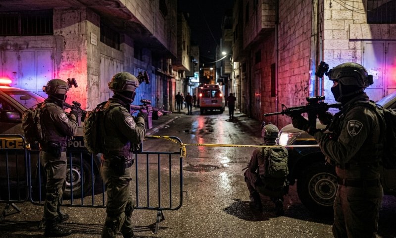מסתערבי מג"ב עצרו בשכם שני פעילי חמאס וחשוד נוסף
