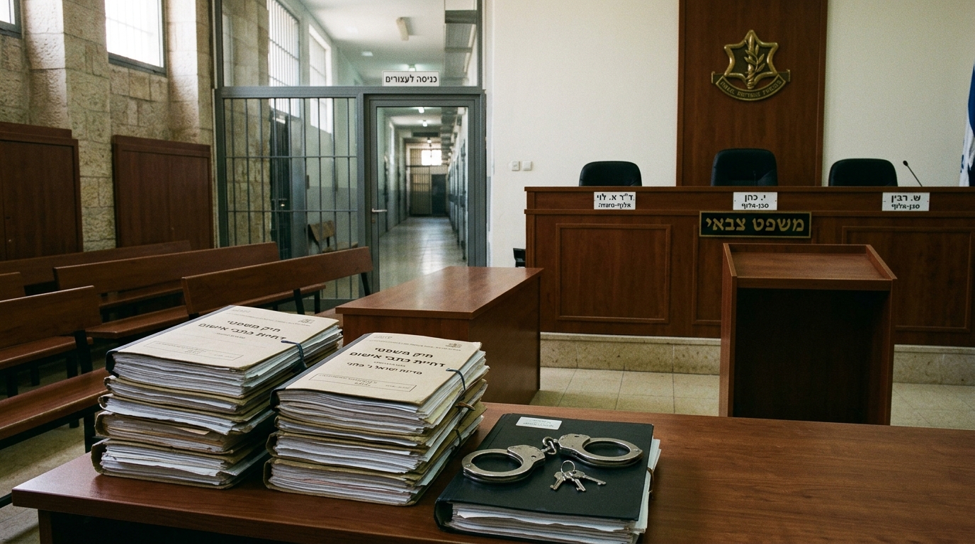 הפרקליטות הצבאית מזהירה: מחבלי הנוח'בה עדיין בלי כתבי אישום