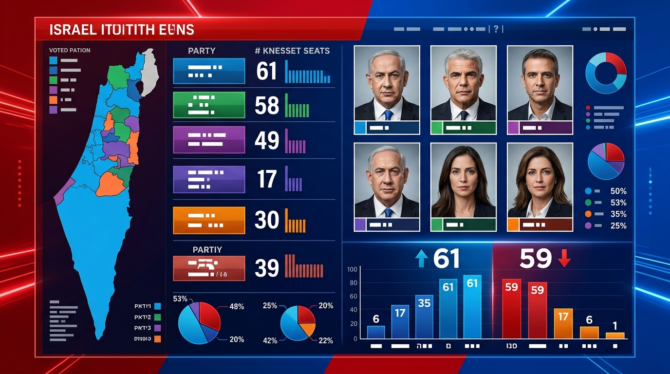 לראשונה: "ישר" של איזנקוט גדולה מהליכוד בסקר