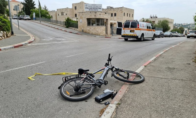 בן 25 נפצע קשה בתאונת אופניים חשמליים בנוף הגליל