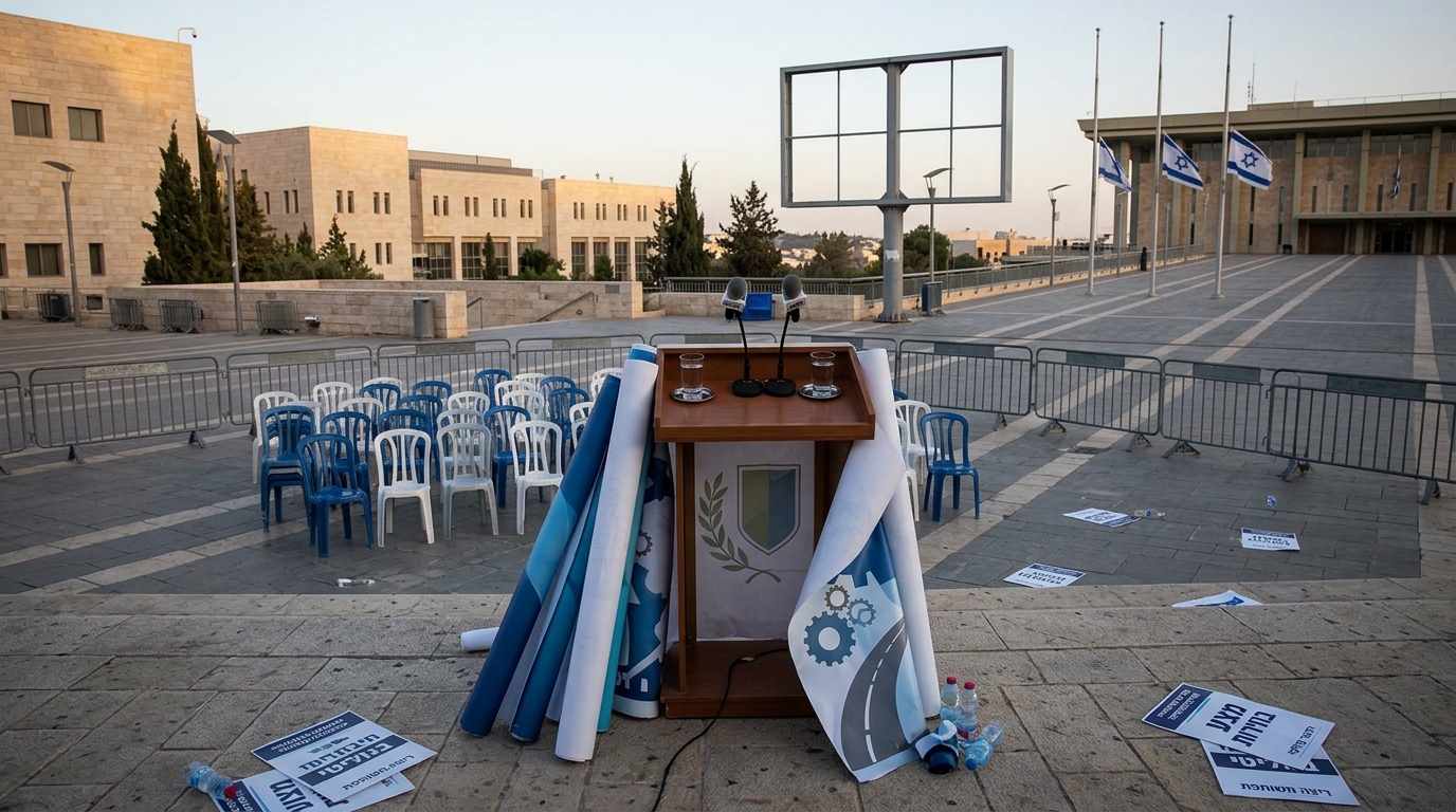 גנץ ושמחי בישורת האחרונה לקראת ריצה משותפת לכנסת