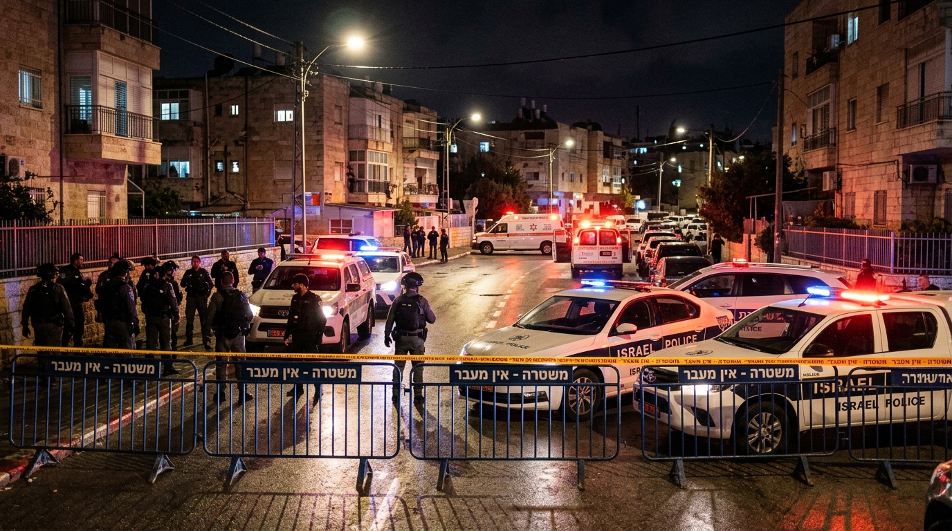 שישה נעצרו בחשד לדקירה בהר חומה בירושלים - סכינים נמצאו ברכביהם
