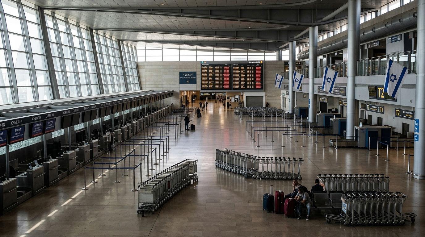 סמוטריץ' נגד שביתת נתב"ג: "לוקחים אזרחים כבני ערובה"