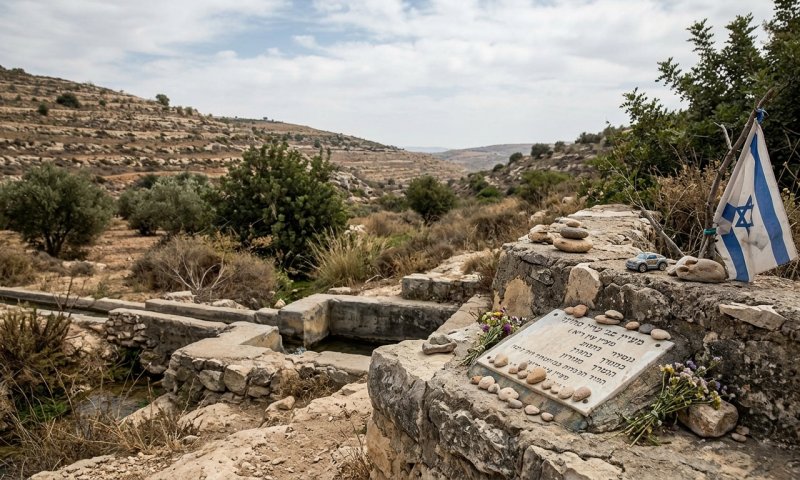 נתנאל שקרון הובא למנוחות אחרי פיגוע הירי בעין ריא