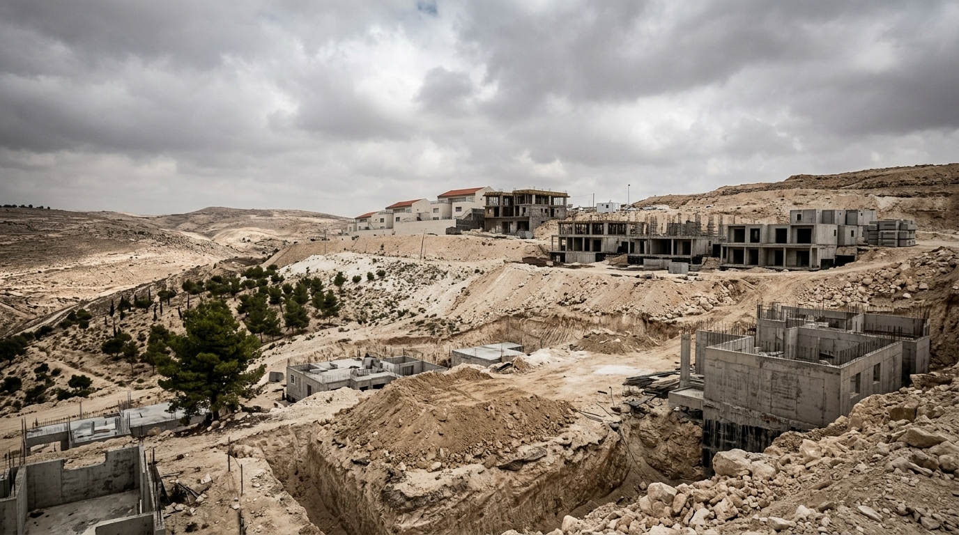 שבע מדינות מערביות נגד ישראל: "מכרז הבנייה ב-E1 בלתי מתקבל"