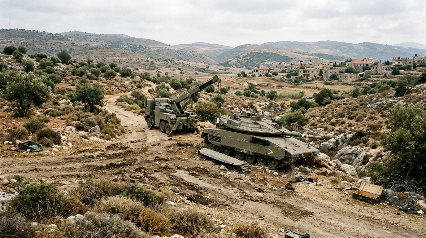 חייל מילואים נהרג בהתהפכות משאית צבאית בדרום לבנון