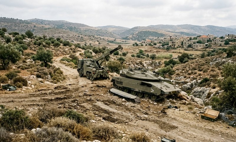 חייל מילואים נהרג בהתהפכות משאית צבאית בדרום לבנון