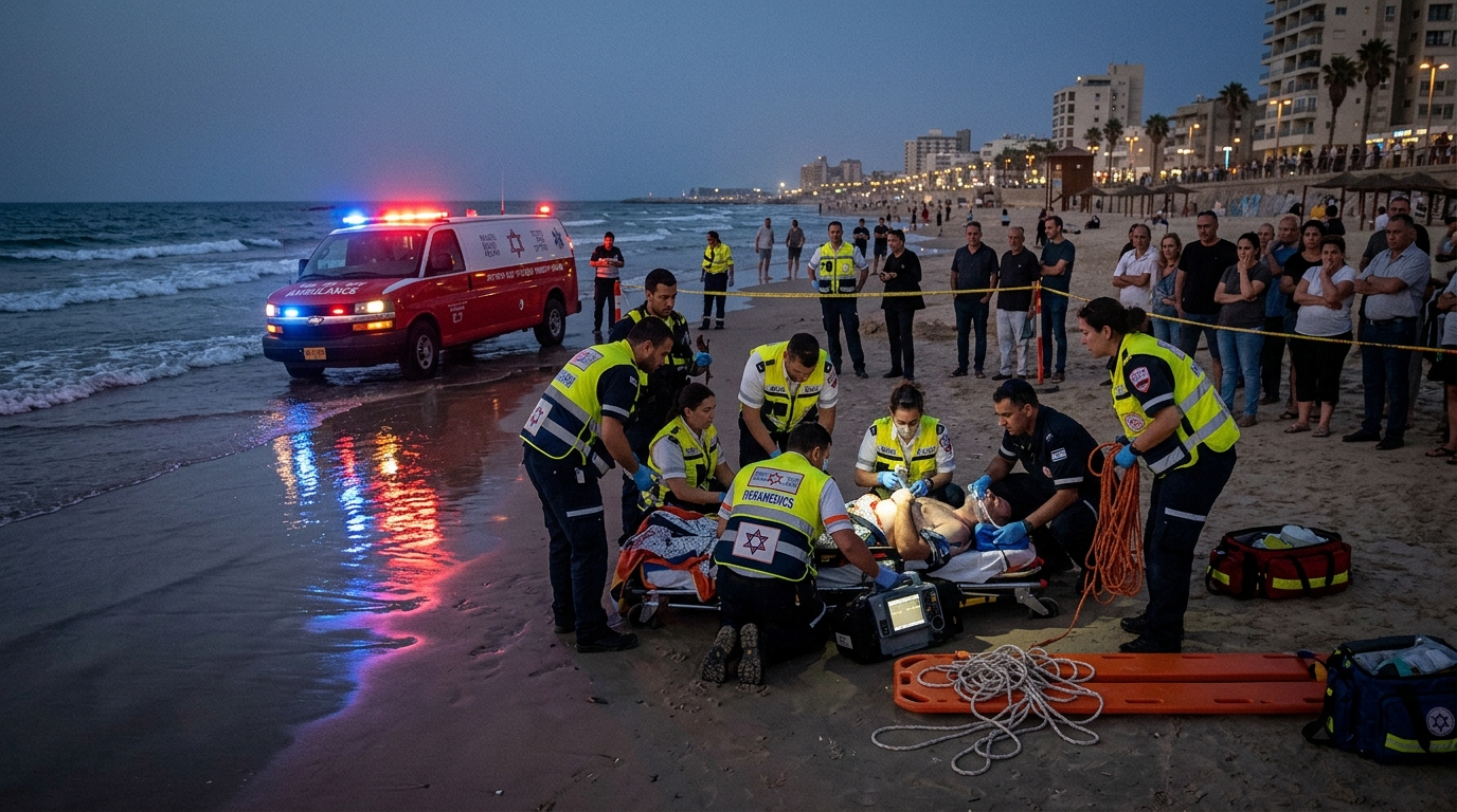 המשטרה: גופה שנפלטה מהים בבת ים טרם זוהתה, אין חשד לפלילים