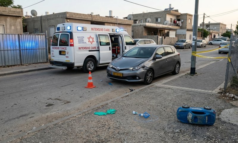ילד בן 7 נהרג בתאונת דרכים סמוך לרהט