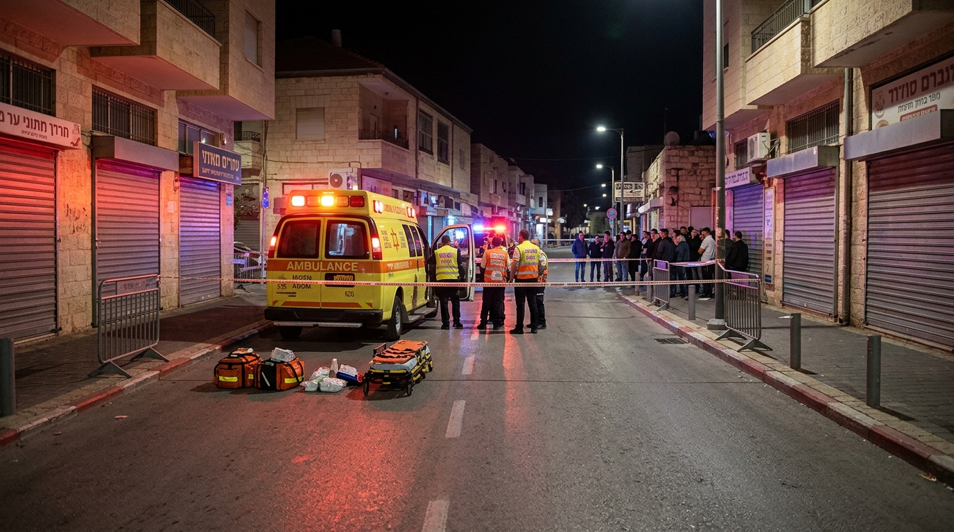 צעיר נפצע קשה מפציעות חודרות בנגב - אחד משלושה בסדרת תקיפות היום