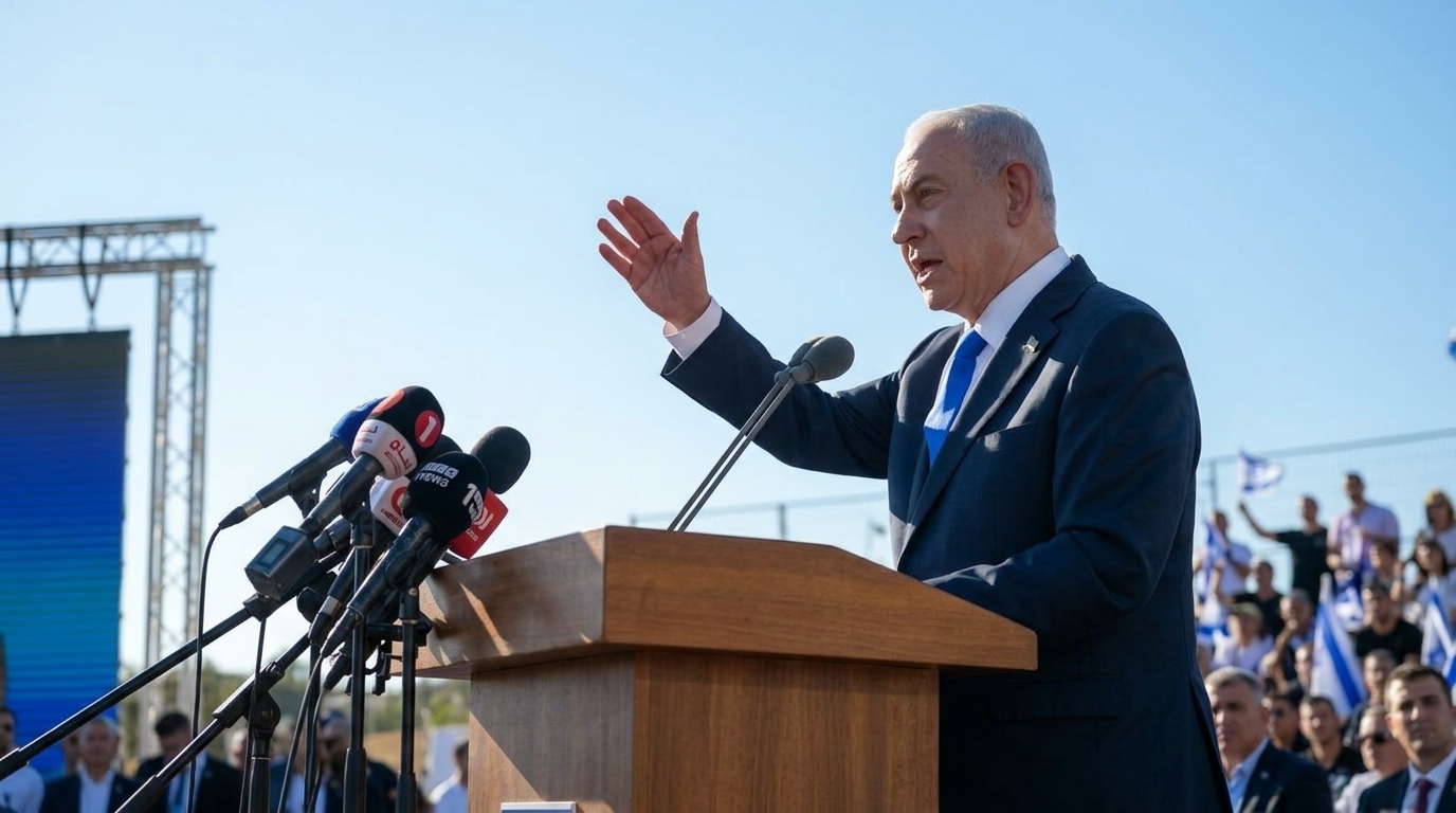 נתניהו ערב הפריימריז: "איזנקוט וגולן לא יקימו ממשלה"