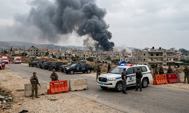 צה"ל ביצע פיצוץ מבוקר גדול בדרום לבנון
