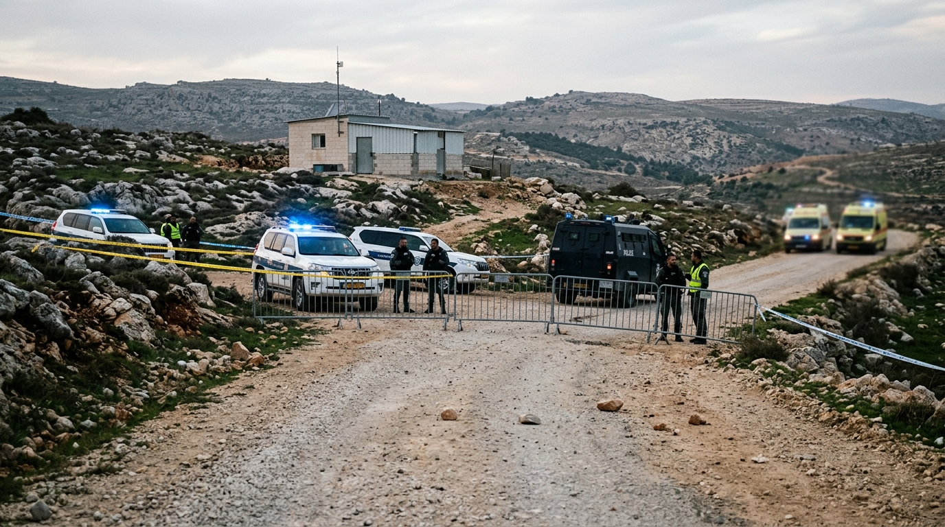 עשרות פלסטינים תקפו באבנים מטיילים ישראלים סמוך למיצד