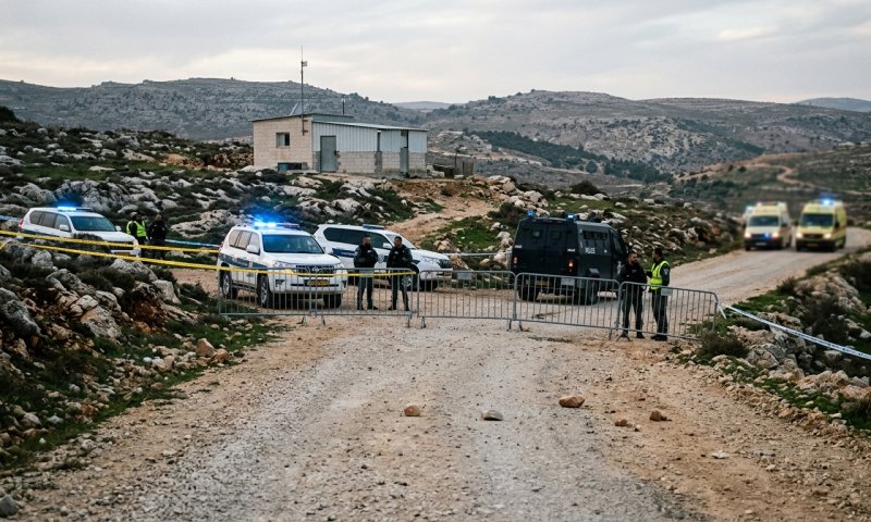 עשרות פלסטינים תקפו באבנים מטיילים ישראלים סמוך למיצד