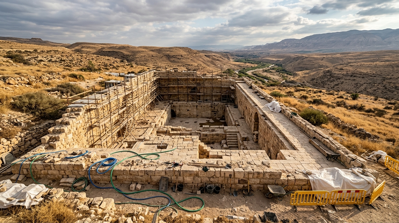 סמוטריץ' מקצה 3 מיליון שקל לשיקום בריכת הורדוס בבקעת הירדן