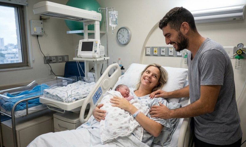 סופי ודור מ"חתונה ממבט ראשון" הפכו להורים לבן בכור