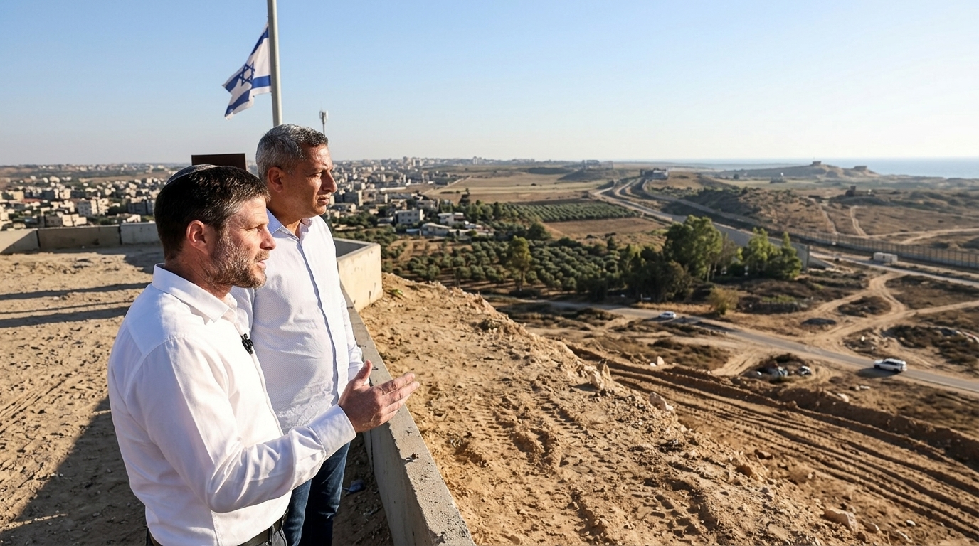 סמוטריץ' מכריז: ההיערכות להקמת 3 יישובים בצפון עזה הושלמה