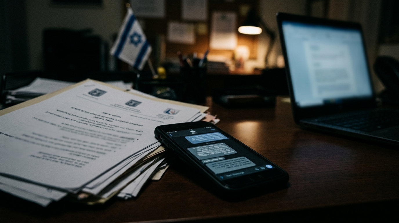 מטה שפר הפיץ מסרונים שהכפישו את שפר עצמו - ותלה אותם ביריבו