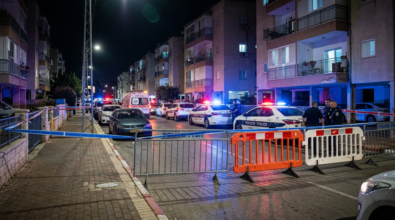 תושב עפולה נדקר בדרכו לסליחות, חשוד בן 39 נעצר