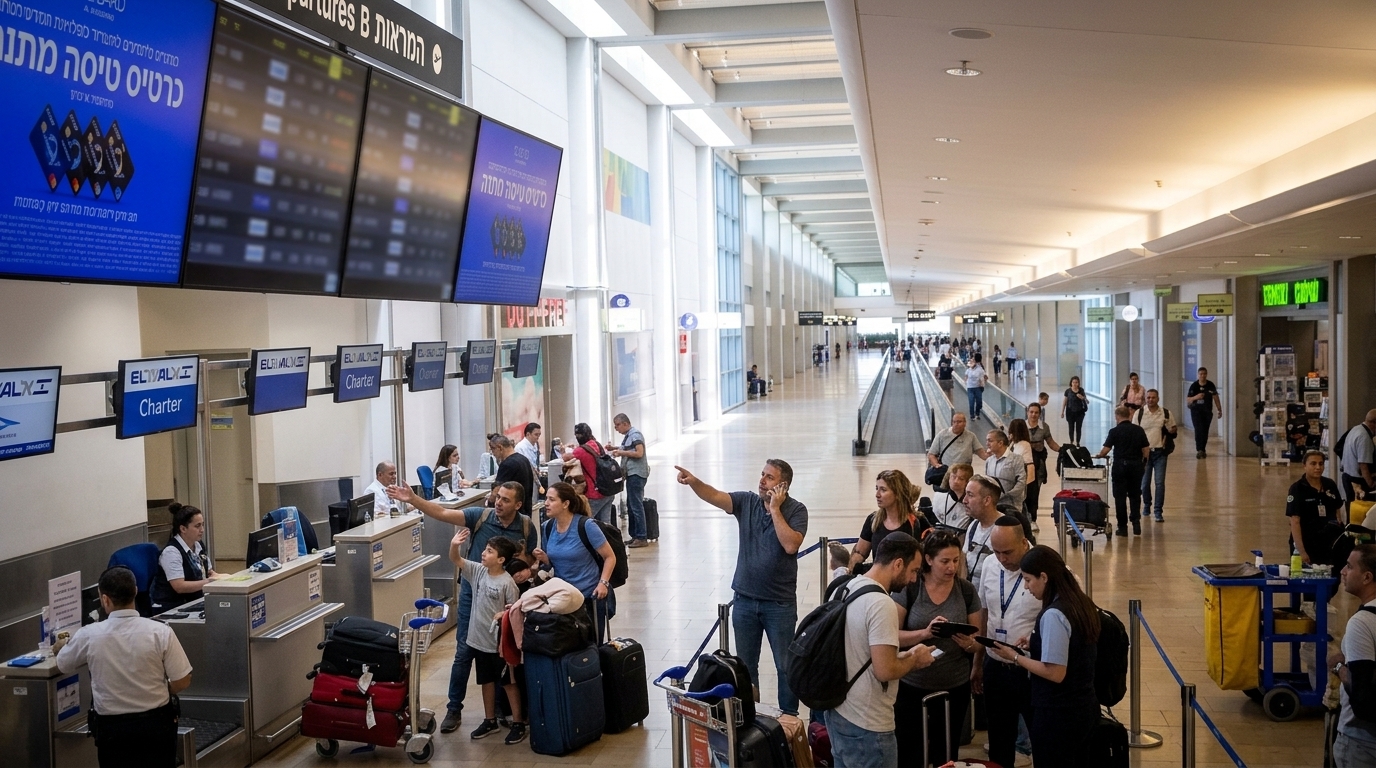 טיסות השכר לאומן בסכנת ביטול ימים לפני ראש השנה