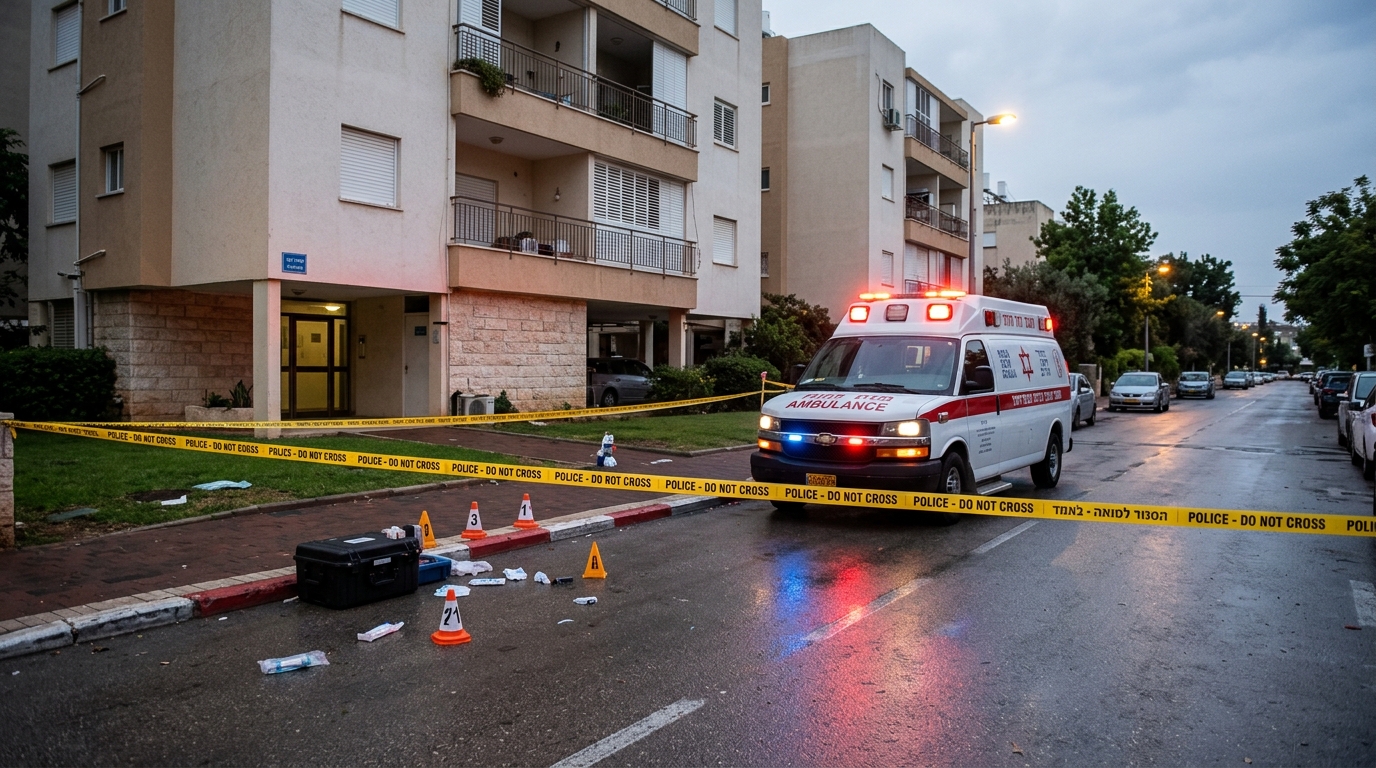 אב נורה קשה מרובה דיג בכפר סבא, בנו נחשד וברח