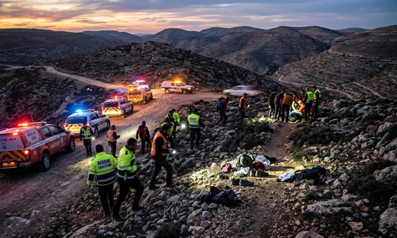 נס בבין הזמנים: אם ושמונת ילדיה אותרו בשלום בגוש עציון