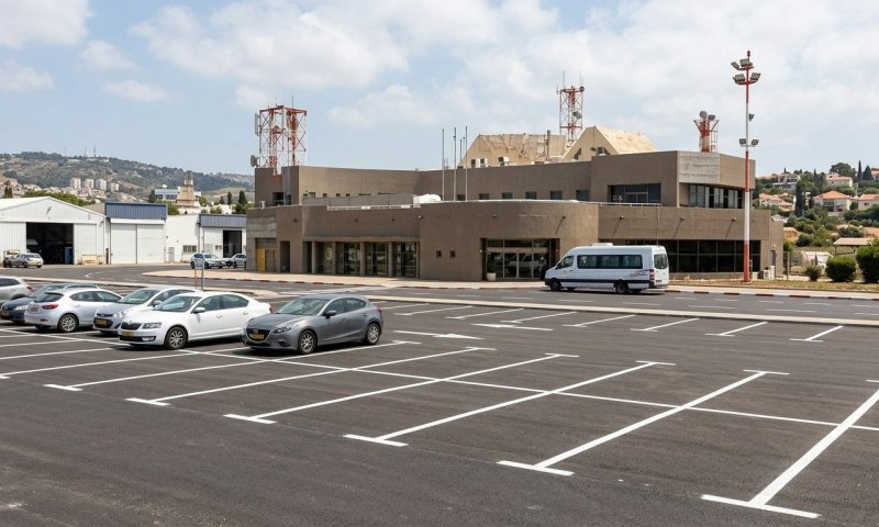 רשות שדות התעופה מקימה חניון חדש בנמל חיפה