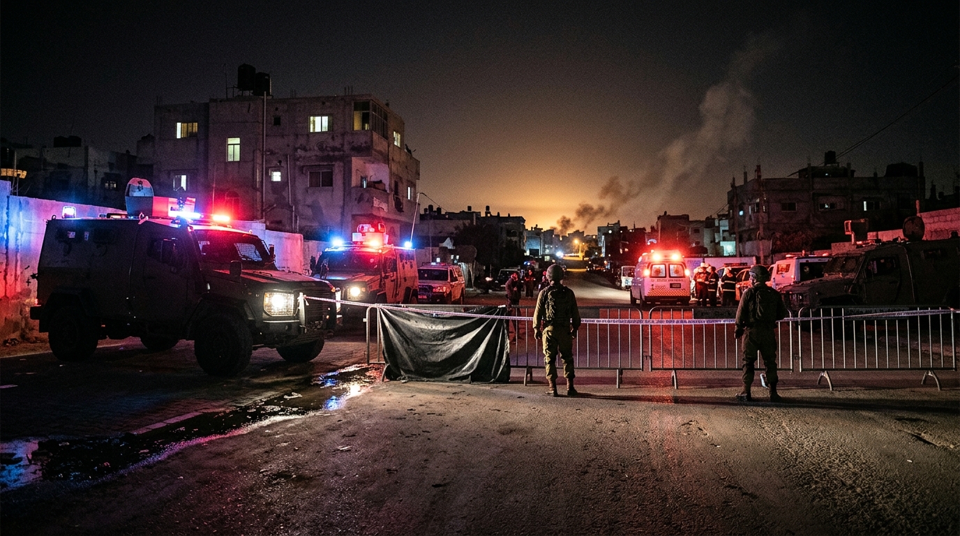 חילופי אש בג'באליא: צה"ל יורה לעבר אזור העימות