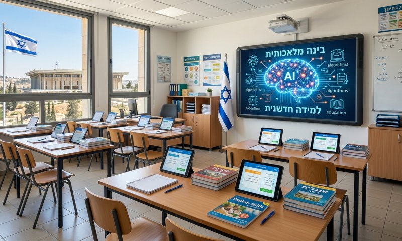 נתניהו וקיש: כל חטיבות הביניים ילמדו אנגלית עם בינה מלאכותית