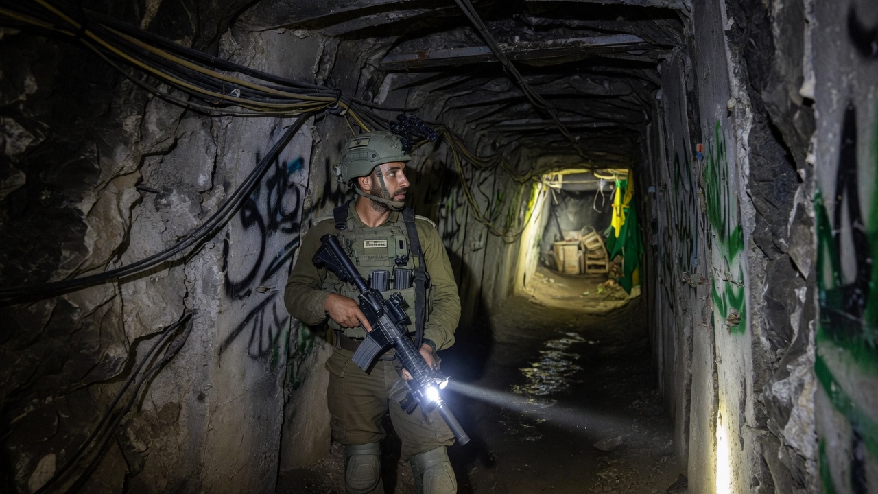 צה"ל השלים טיהור מנהרות חיזבאללה בדרום לבנון