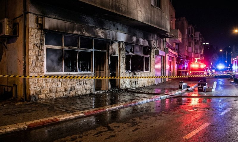בן 18 מרחובות נעצר כחשוד נוסף בהצתת סניף ג'פניקה בגבעתיים