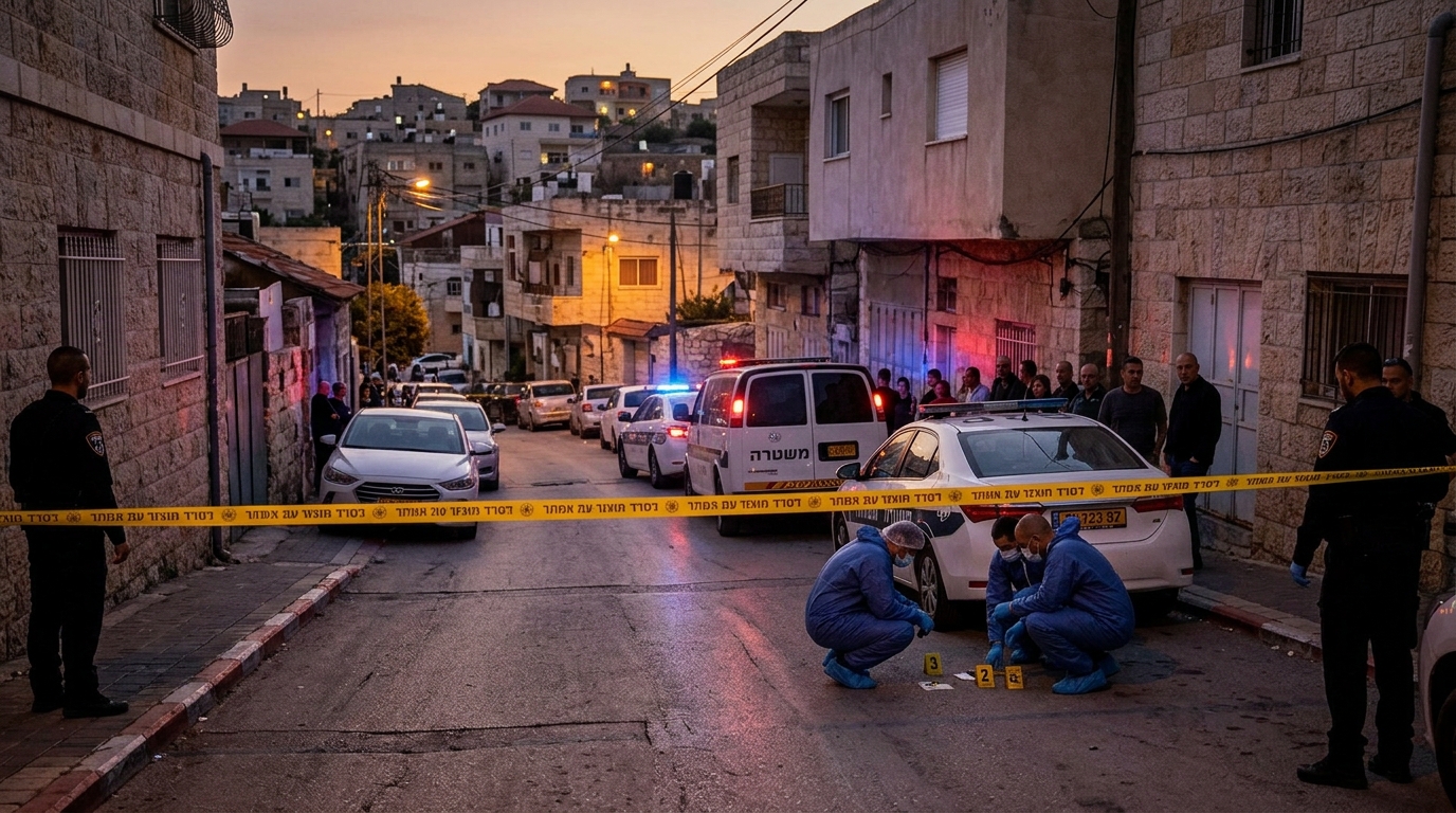 ארבעה נעצרו בחשד לרצח בירי באום אל פחם