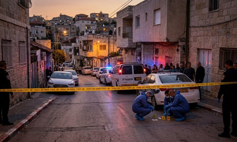 ארבעה נעצרו בחשד לרצח בירי באום אל פחם